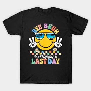 Bye Bruh We Out  Last Day of School Teacher Kids Summer T-Shirt